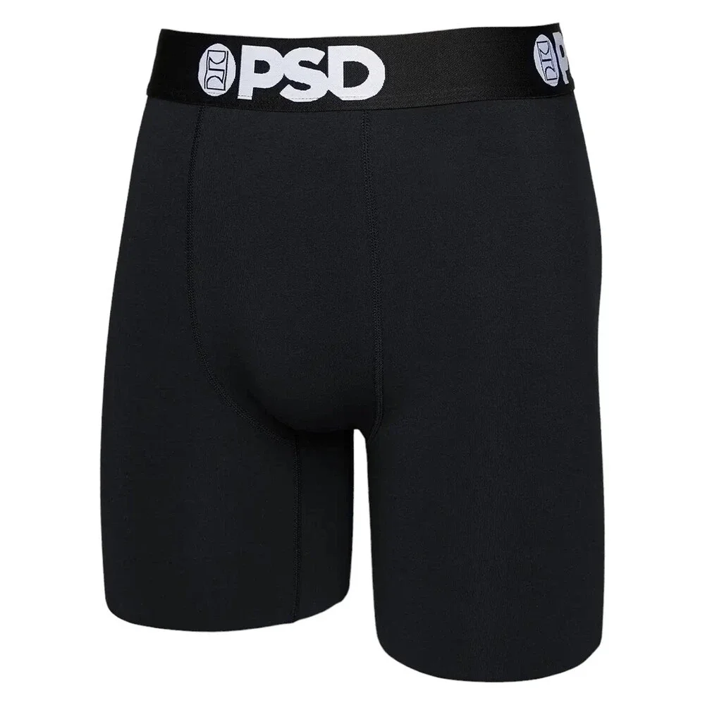 PSD Boxer Briefs Men's XL Black 4-way Stretch Underwear Pack of 3 GBO3340
